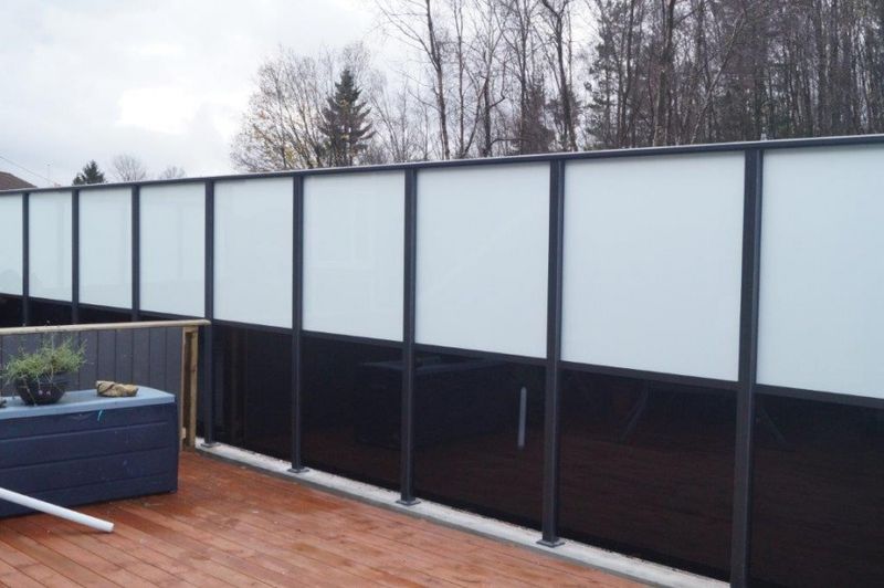 Levegg i glass / Living wall in glass